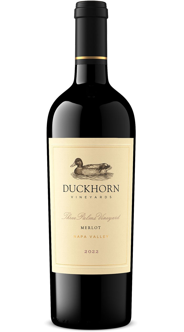 2022 Duckhorn Vineyards Napa Valley Merlot Three Palms Vineyard