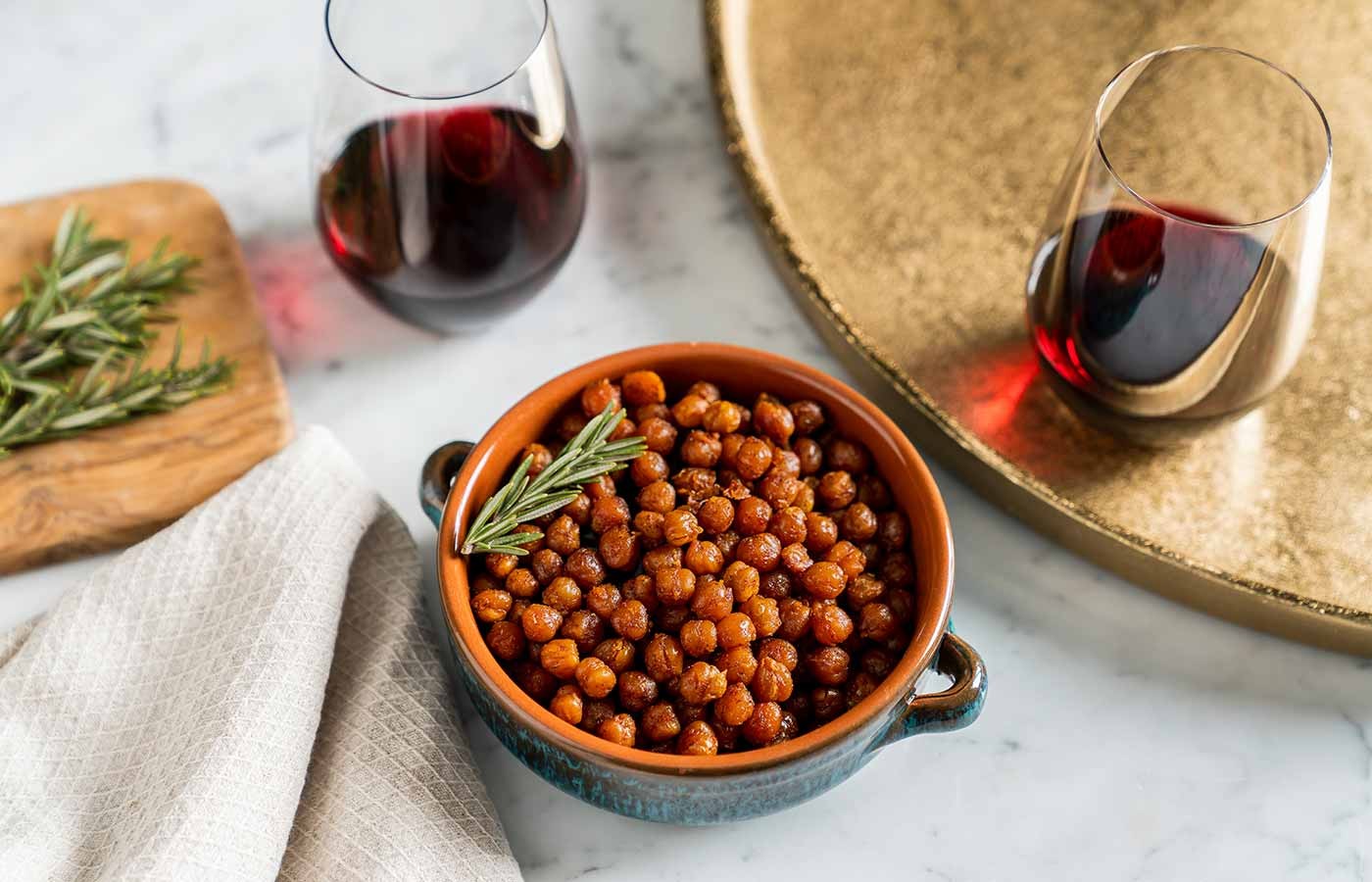 Crispy Smoky Chickpeas
