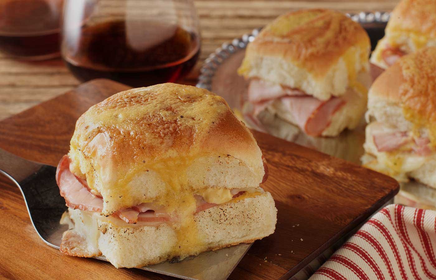 Ham and Cheese Sliders
