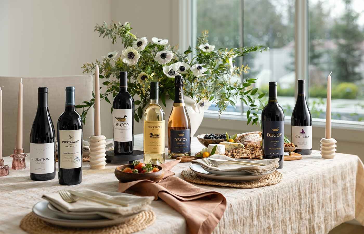 Table set for a fall get together