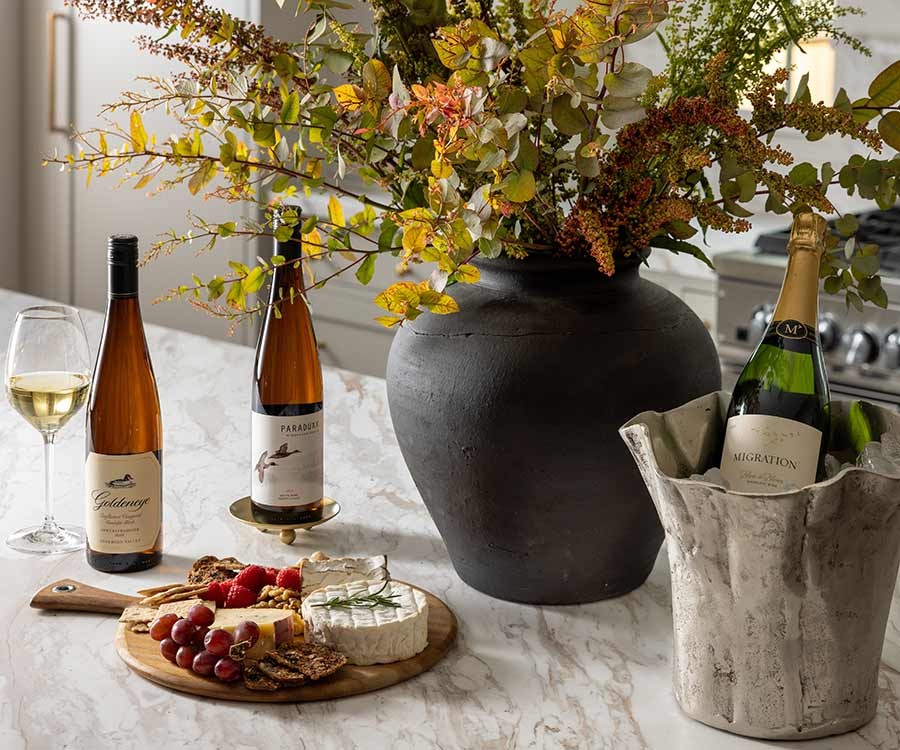 Membership shipment on a table