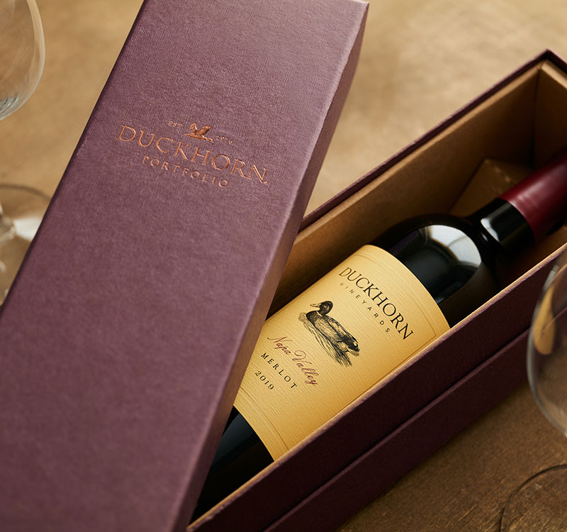 The Duckhorn Portfolio wine gift boxes