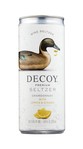 Decoy Premium Seltzer Chardonnay with Lemon & Ginger - View 2