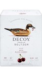 Decoy Premium Seltzer Rosé with Black Cherry - View 3