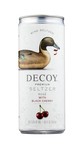 Decoy Premium Seltzer Rosé with Black Cherry - View 2