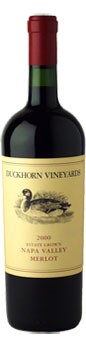 2000 Duckhorn Vineyards Estate Grown Merlot