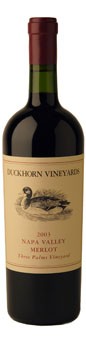 2003 Duckhorn Vineyards Three Palms Vineyard Merlot