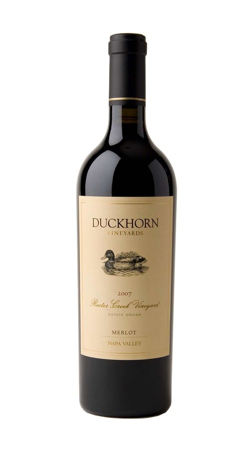 2007 Duckhorn Vineyards Estate Grown Rector Creek Vineyard Merlot