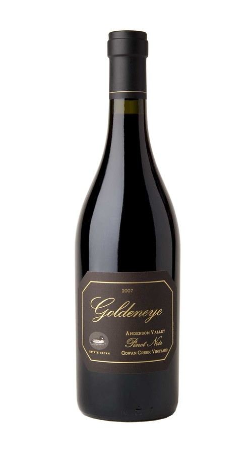 2007 Goldeneye Estate Grown Gowan Creek Vineyard Pinot Noir