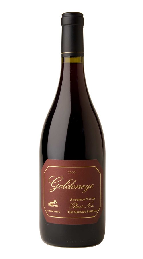 2008 Goldeneye Estate Grown The Narrows Vineyard Pinot Noir