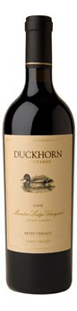 2008 Duckhorn Vineyards Estate Grown Monitor Ledge Vineyard Petit Verdot