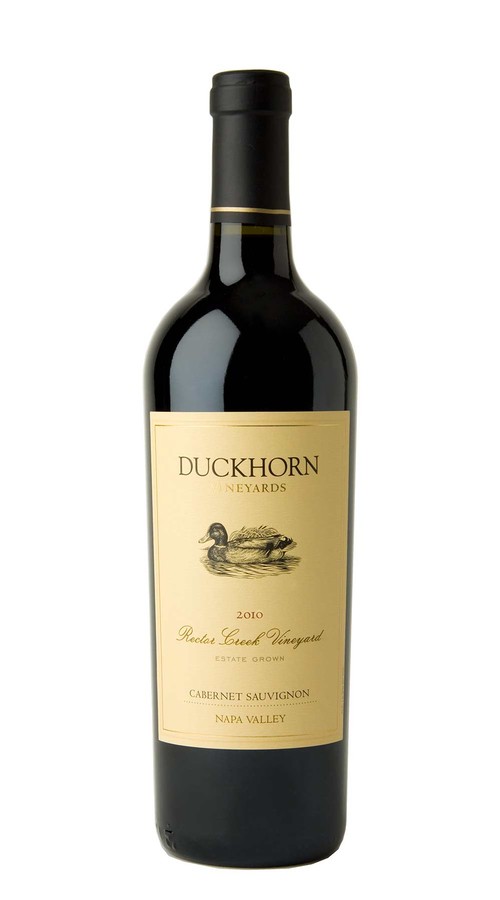 2010 Duckhorn Vineyards Napa Valley Cabernet Sauvignon Rector Creek Vineyard