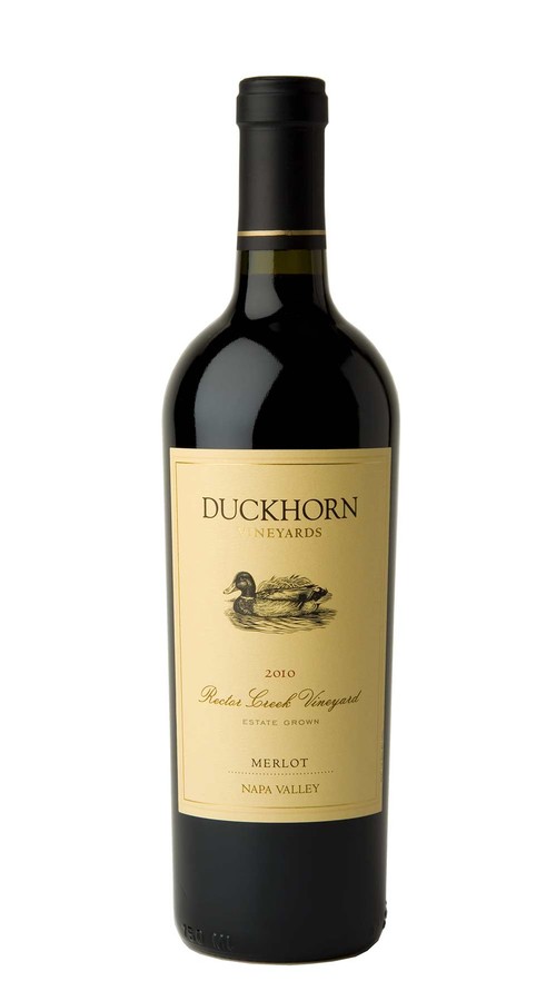 2010 Duckhorn Vineyards Napa Valley Merlot Rector Creek Vineyard