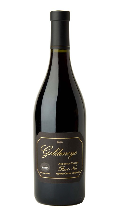 2010 Goldeneye Anderson Valley Pinot Noir Gowan Creek Vineyard