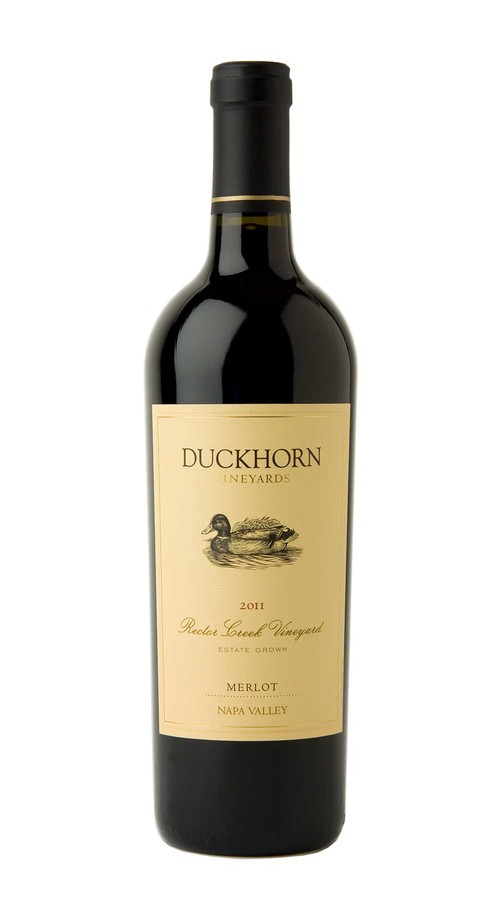 2011 Duckhorn Vineyards Napa Valley Merlot Rector Creek Vineyard