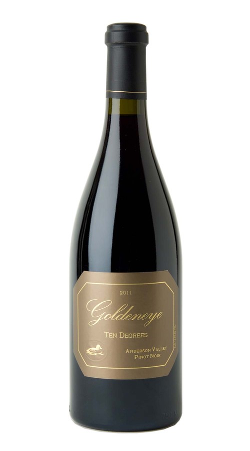 2012 Goldeneye Ten Degrees Estate Grown Anderson Valley Pinot Noir