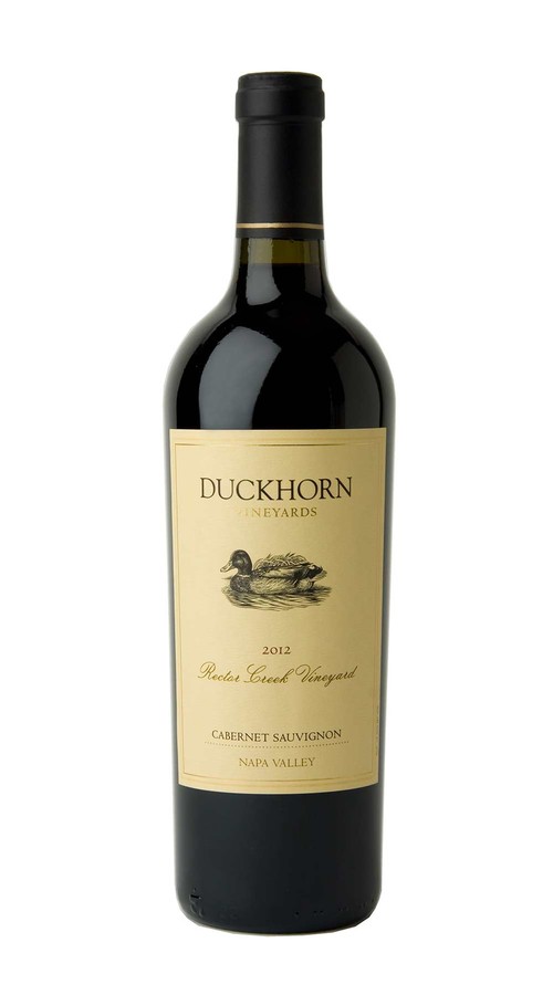 2012 Duckhorn Vineyards Napa Valley Cabernet Sauvignon Rector Creek Vineyard