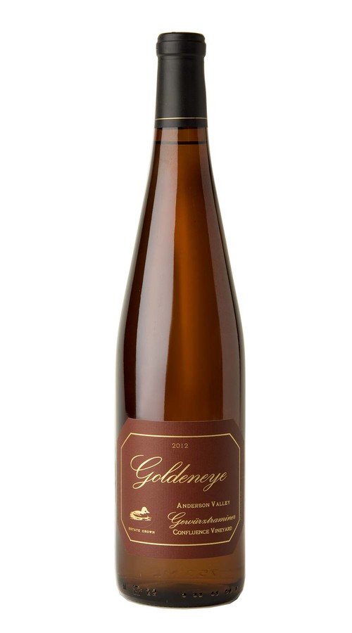 2012 Goldeneye Anderson Valley Estate Grown Gewurztraminer Confluence Vineyard