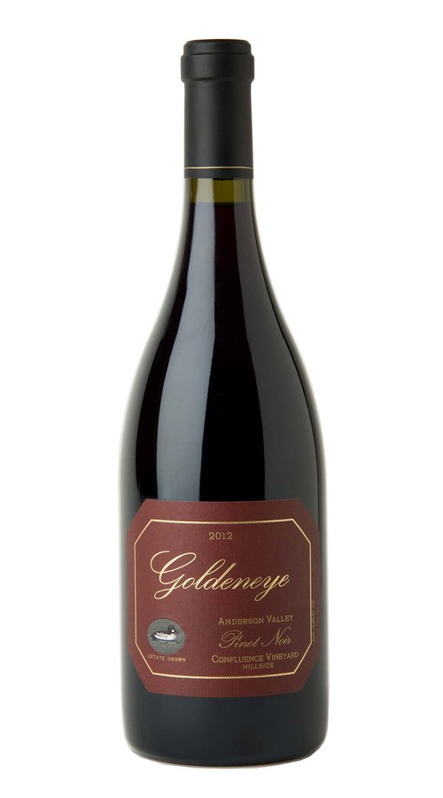 2012 Goldeneye Anderson Valley Pinot Noir Confluence Vineyard - Hillside