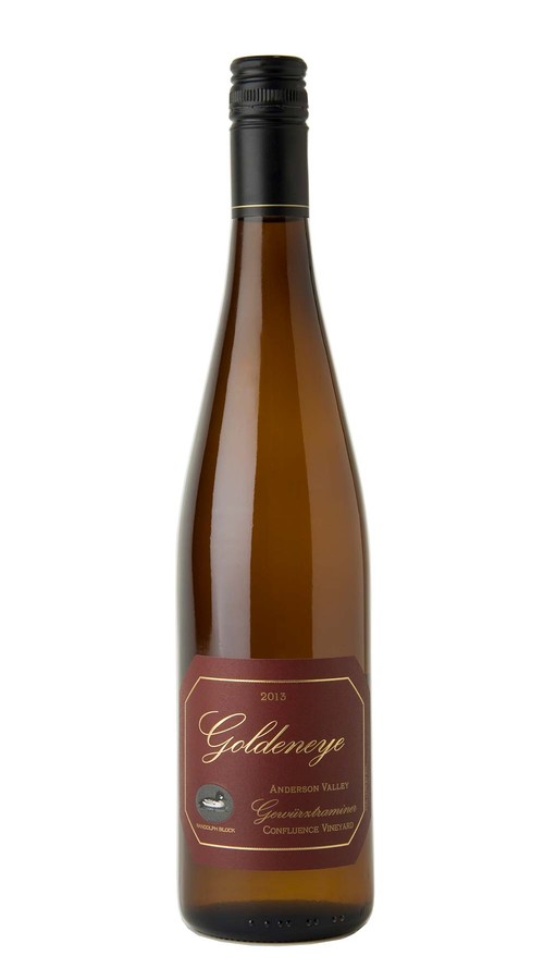 2013 Goldeneye Anderson Valley Estate Grown Gewurztraminer Confluence Vineyard