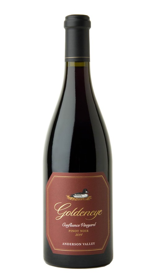 2014 Goldeneye Anderson Valley Pinot Noir Confluence Vineyard