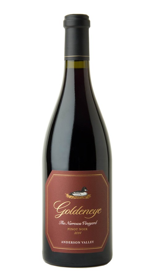 2014 Goldeneye Anderson Valley Pinot Noir The Narrows Vineyard