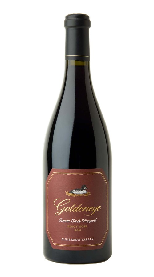 2014 Goldeneye Anderson Valley Pinot Noir Gowan Creek Vineyard