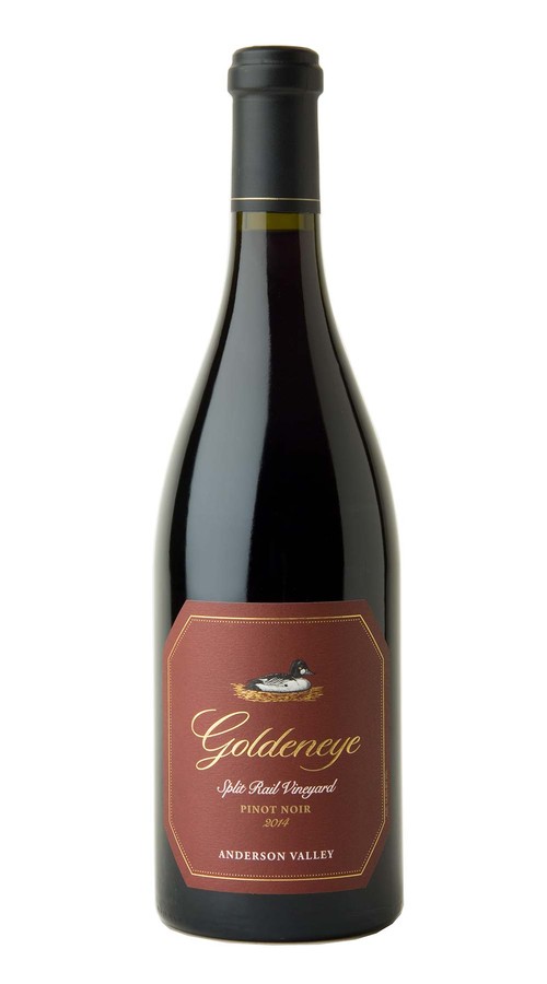 2014 Goldeneye Anderson Valley Pinot Noir Split Rail Vineyard