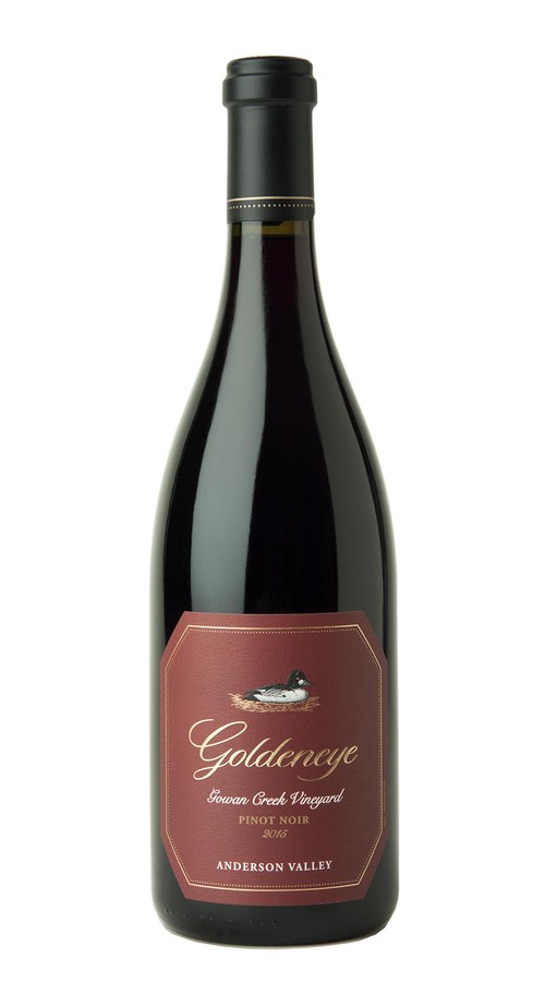 2015 Goldeneye Anderson Valley Pinot Noir Gowan Creek Vineyard