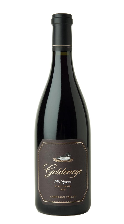 2015 Goldeneye Ten Degrees Anderson Valley Pinot Noir 3.0L (Etched)