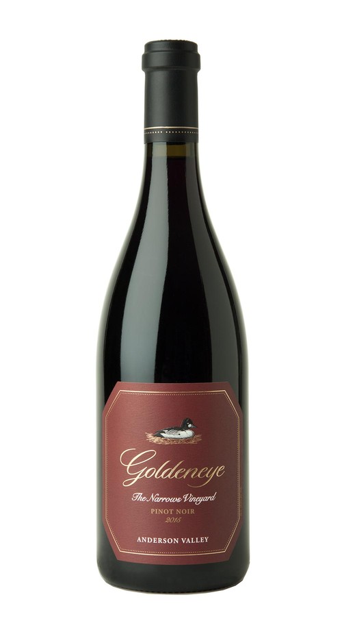 2015 Goldeneye Anderson Valley Pinot Noir The Narrows Vineyard