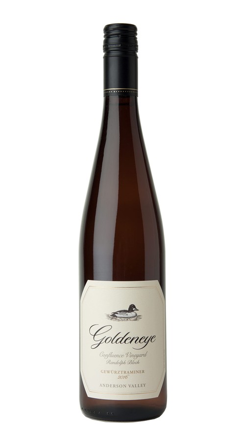 2016 Goldeneye Anderson Valley Gewurztraminer Confluence Vineyard