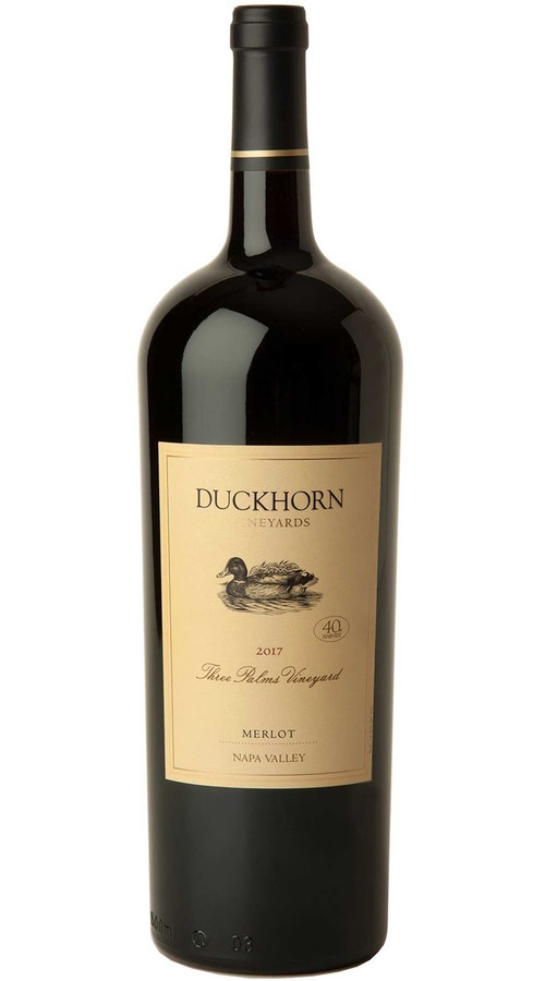 2017 Duckhorn Vineyards Napa Valley Merlot Three Palms Vineyard 1.5L