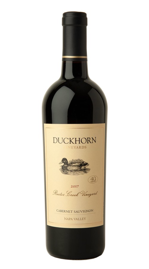2017 Duckhorn Vineyards Napa Valley Cabernet Sauvignon Rector Creek Vineyard