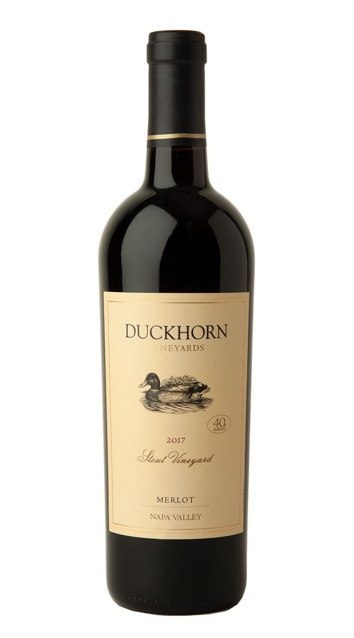 2017 Duckhorn Vineyards Napa Valley Merlot Stout Vineyard