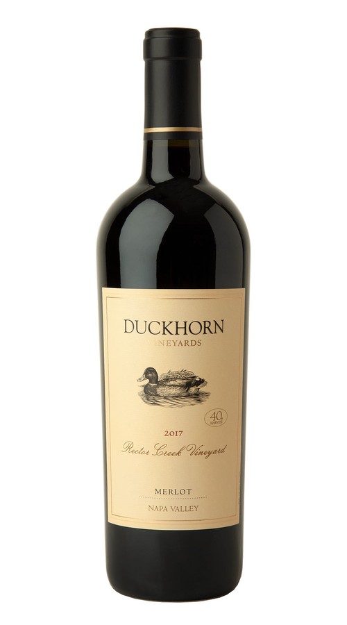 2017 Duckhorn Vineyards Napa Valley Merlot Rector Creek Vineyard
