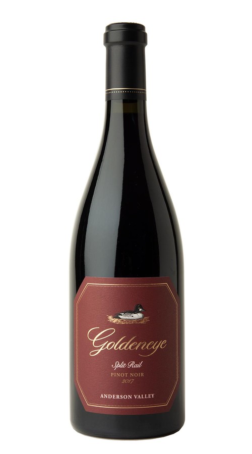 2017 Goldeneye Anderson Valley Pinot Noir Split Rail Vineyard