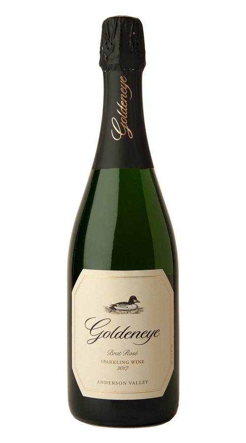 2017 Goldeneye Anderson Valley Brut Rosé Sparkling Wine