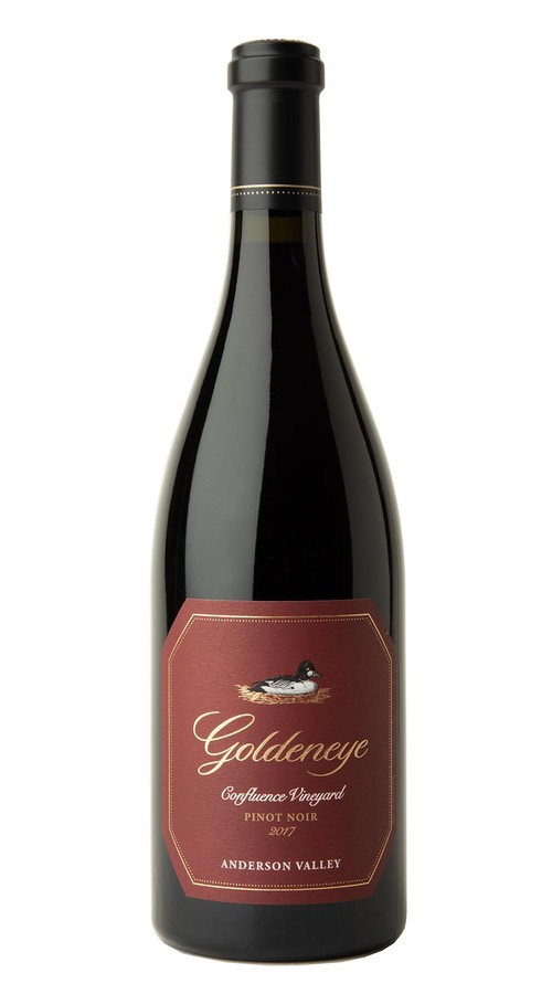 2017 Goldeneye Anderson Valley Pinot Noir Confluence Vineyard