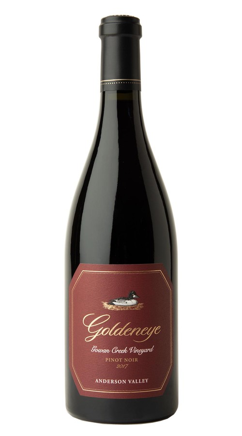 2017 Goldeneye Anderson Valley Pinot Noir Gowan Creek Vineyard 1.5L