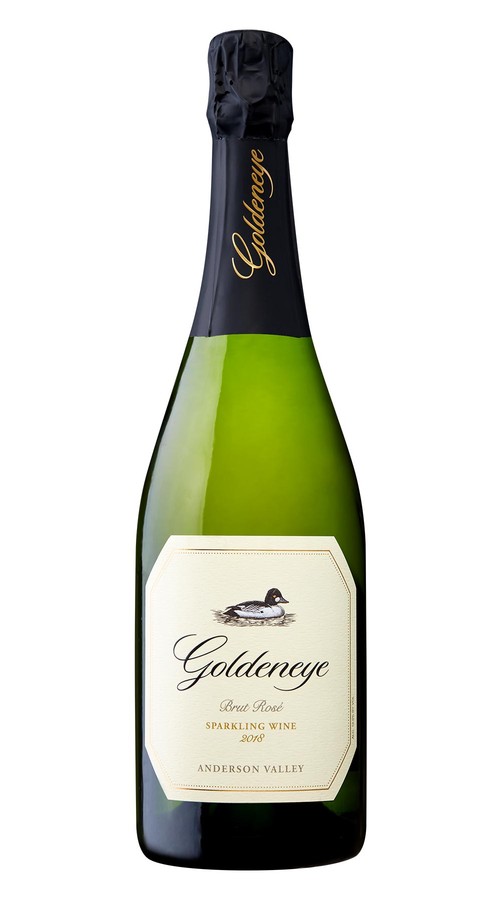 2018 Goldeneye Anderson Valley Brut Rosé Sparkling Wine