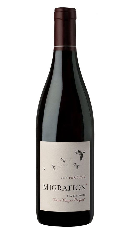 2018 Migration Sta. Rita Hills Pinot Noir Drum Canyon Vineyard