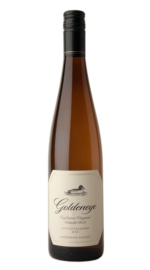 2018 Goldeneye Anderson Valley Gewurztraminer Confluence Vineyard