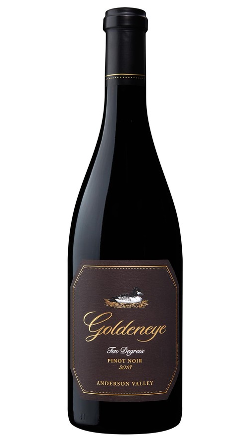2018 Goldeneye Ten Degrees Anderson Valley Pinot Noir