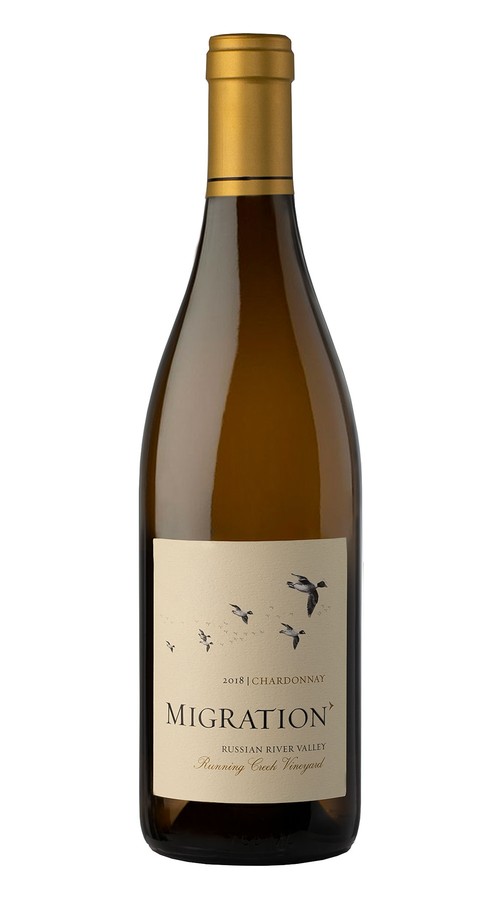 2018 Migration Russian River Valley Chardonnay Running Creek Vineyard