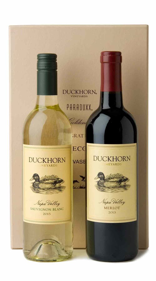 Duckhorn Vineyards Red + White Gift Set (Merlot)