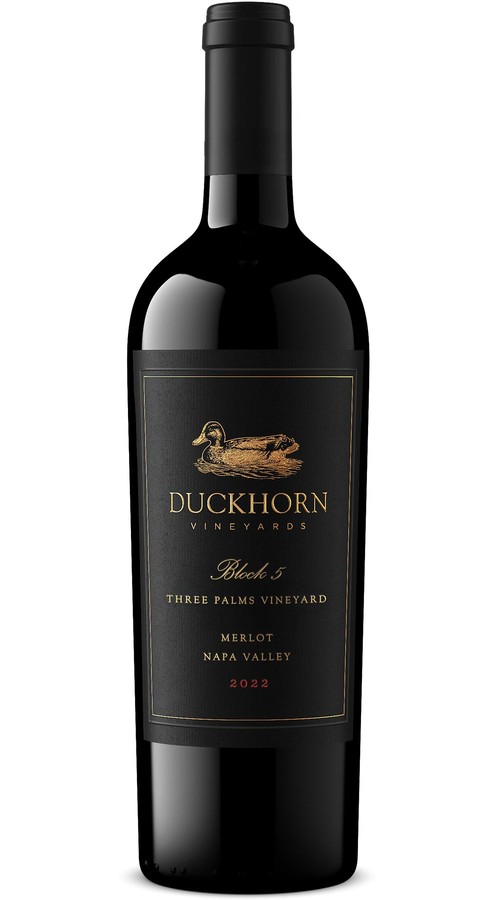 2022 Duckhorn Vineyards Napa Valley Merlot Three Palms Vineyard - Block 5