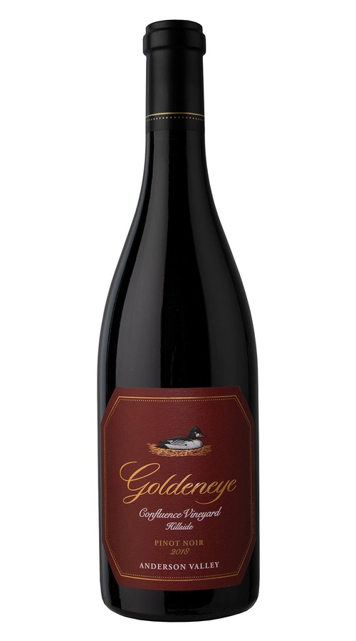 2018 Goldeneye Anderson Valley Pinot Noir Confluence Vineyard - Hillside