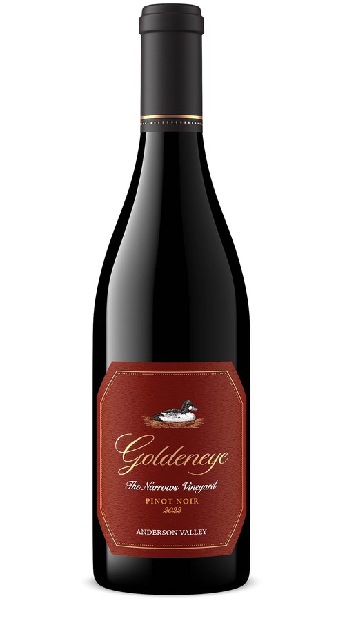 2022 Goldeneye Anderson Valley Pinot Noir The Narrows Vineyard