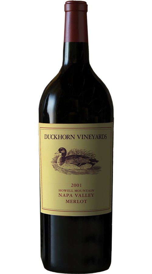 2001 Duckhorn Vineyards Howell Mountain Napa Valley Merlot 1.5L